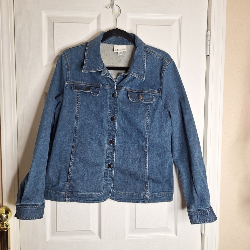The Tog Shop Denim Jacket Jean Jacket Size Large